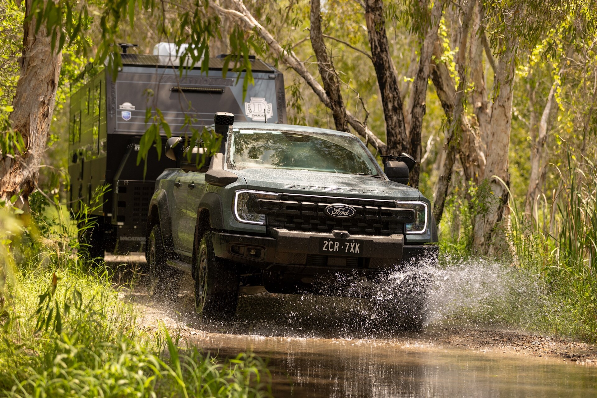 Australian-spec 2026 Ford Ranger Super Duty XLT pictured. Not all vehicles or features will be available in all countries. Actual vehicle variants and specifications for each country will be confirmed prior to launch in that country. 